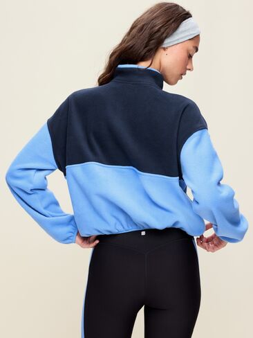 Old Navy Oversized Half-Zip Performance Fleece Pullover - In the Navy in Kuwait