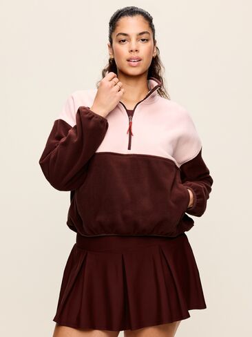 Old Navy Oversized Half-Zip Performance Fleece Pullover - Grand Canyon in Kuwait