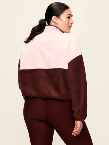 Old Navy Oversized Half-Zip Performance Fleece Pullover - Grand Canyon in Kuwait