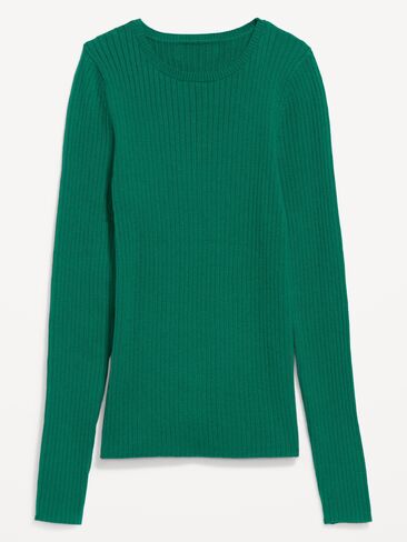 Old Navy SoSoft Lite Crew-Neck Long-Sleeve Ribbed Top - Rainforest Jewel in Kuwait