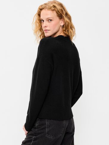 Old Navy SoSoft V-Neck Sweater - Black Jack in Kuwait