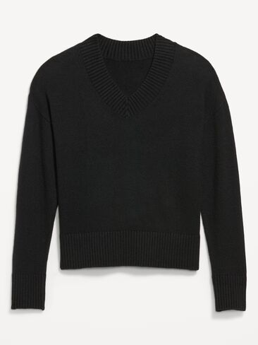 Old Navy SoSoft V-Neck Sweater - Black Jack in Kuwait