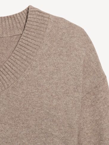 Old Navy SoSoft V-Neck Sweater - Mushroom in Kuwait