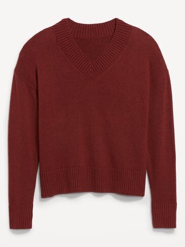 Old Navy SoSoft V-Neck Sweater - Emberglow in Kuwait