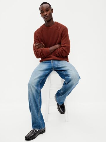 Old Navy Crew-Neck Sweater - Russet Brown in Kuwait