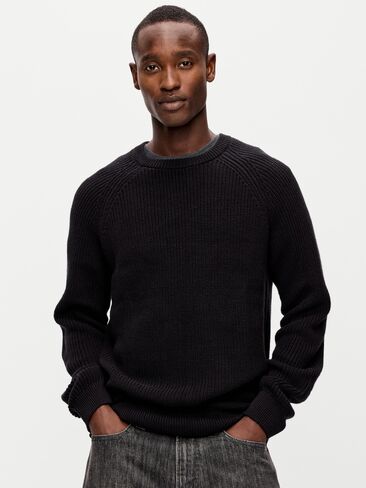Old Navy Crew-Neck Sweater - Black Jack in Kuwait
