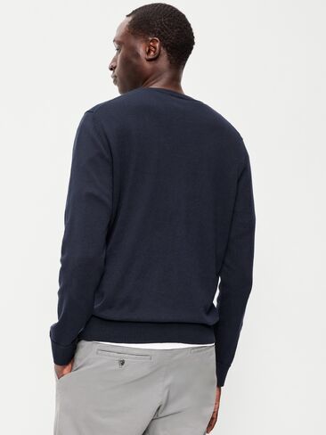 Old Navy Washed Crew-Neck Sweater - In the Navy in Kuwait