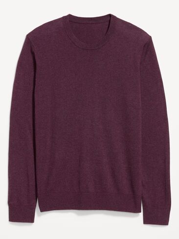 Old Navy Washed Crew-Neck Sweater - Antique Burgundy in Kuwait