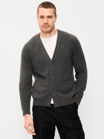 Old Navy SoSoft Cardigan Sweater - Charcoal in Kuwait