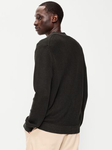 Old Navy Washed Cardigan Sweater - Black Jack in Kuwait