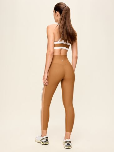 Old Navy High-Waisted PowerSoft Boundless 7/8 Pocket Leggings – No Front Seam - Sycamore Bark in Kuwait