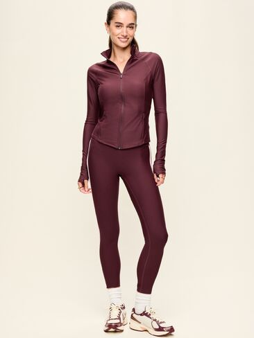 Old Navy High-Waisted PowerSoft Boundless 7/8 Pocket Leggings – No Front Seam - Grand Canyon in Kuwait