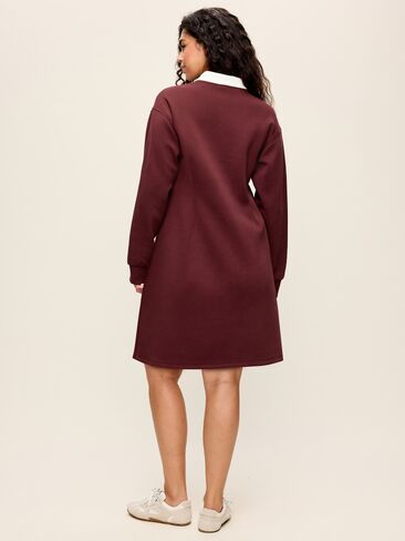 Old Navy Dynamic Fleece Pique Polo Dress - Grand Canyon in Kuwait