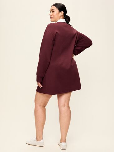Old Navy Dynamic Fleece Pique Polo Dress - Grand Canyon in Kuwait