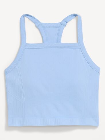 Old Navy Seamless Square-Neck Longline Bra - Periblue in Kuwait