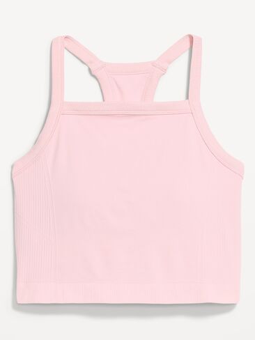 Old Navy Seamless Square-Neck Longline Bra - Palest Blossom in Kuwait