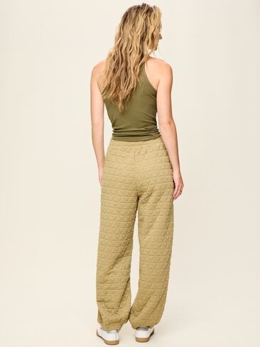 Old Navy Quilted Bounce Fleece Sweatpant - Micro Green in Kuwait