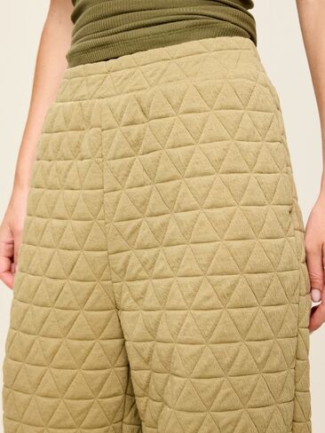 Old Navy Quilted Bounce Fleece Sweatpant - Micro Green in Kuwait
