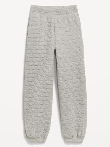 Old Navy Quilted Bounce Fleece Sweatpant - Heather Gray in Kuwait