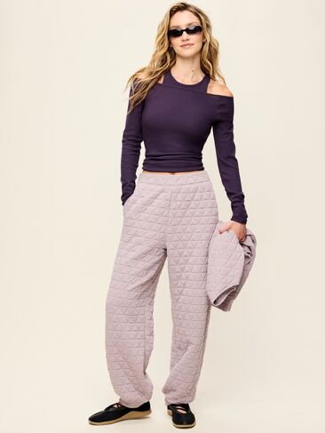 Old Navy Quilted Bounce Fleece Sweatpant - Mockingbird in Kuwait