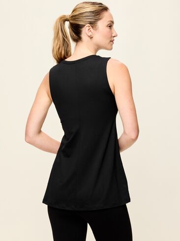 Old Navy StudioSmooth Tunic Tank - Black Jack in Kuwait