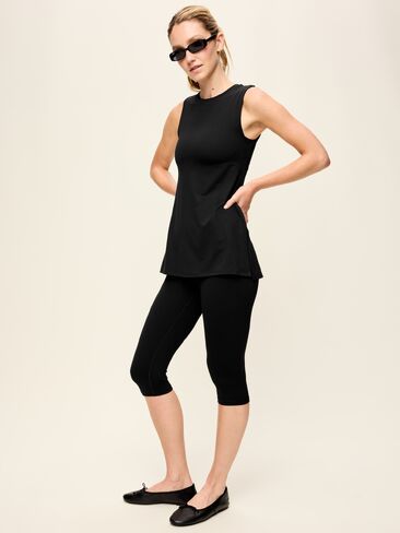 Old Navy StudioSmooth Tunic Tank - Black Jack in Kuwait