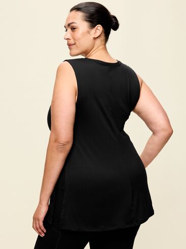Old Navy StudioSmooth Tunic Tank - Black Jack in Kuwait