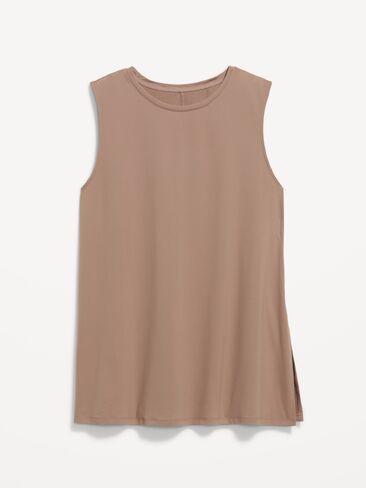 Old Navy StudioSmooth Tunic Tank - Mocha in Kuwait