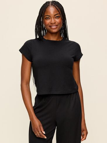 Old Navy Short-Sleeve Jersey T-Shirt - Black Jack in Kuwait