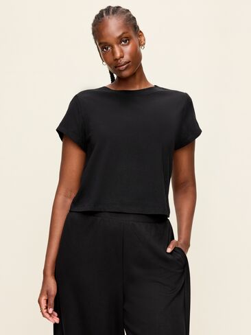 Old Navy Short-Sleeve Jersey T-Shirt - Black Jack in Kuwait