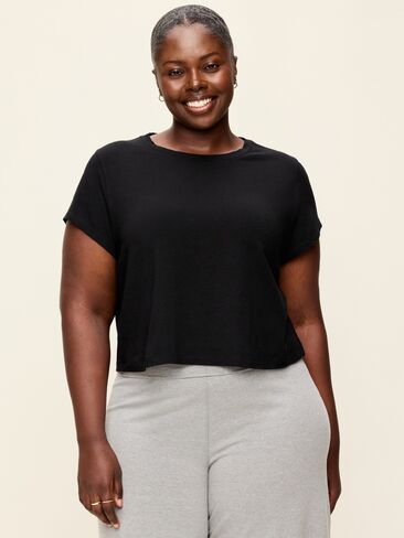 Old Navy Short-Sleeve Jersey T-Shirt - Black Jack in Kuwait