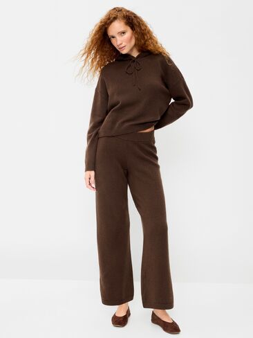 Old Navy SoSoft Wide-Leg Sweatpants - Earthen in Kuwait