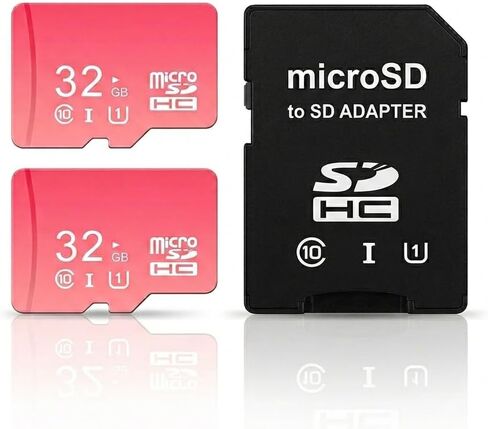 Micro TF Card 32gb Class 10 Includes Adapter (2PACK) in Kuwait