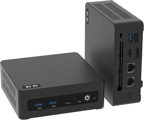 wo-we Mini PC AMD Ryzen 5 3500U, 8GB DDR4 RAM 256GB NVMe SSD in Kuwait