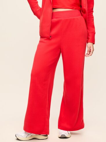 Old Navy Extra High-Waisted Performance Fleece Wide-Leg Sweatpants - Amaryllis in Kuwait