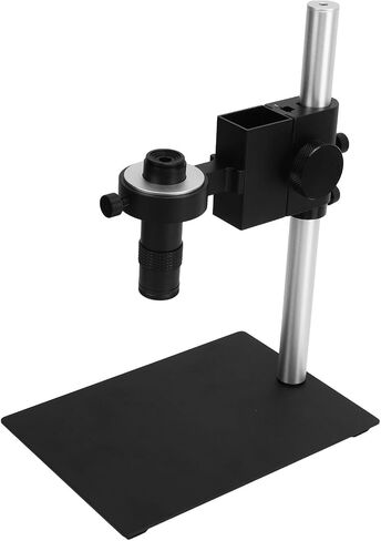 Industrial Microscope Kit Set Electronic Lens Holder 130X Monocular HD Imaging with C Interface in Kuwait