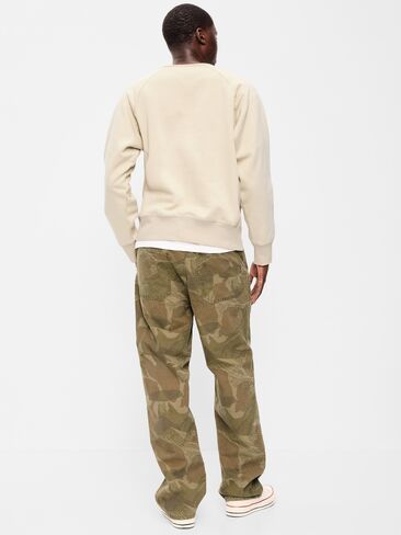 Old Navy 90s Baggy Double-Knee Carpenter Pants - Camo in Kuwait