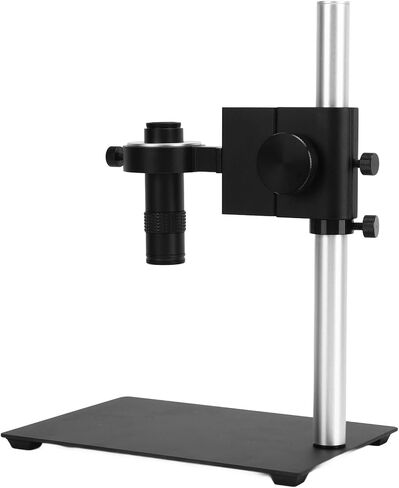 Industrial Microscope Kit Set Electronic Lens Holder 130X Monocular HD Imaging with C Interface in Kuwait