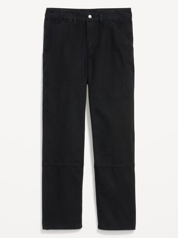 Old Navy 90s Baggy Double-Knee Carpenter Pants - Black Jack in Kuwait