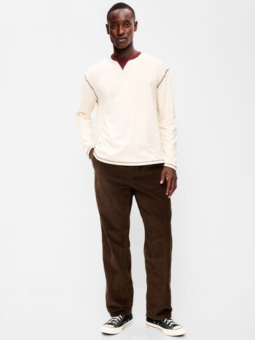 Old Navy 90's Loose Corduroy Pants - Coffee Grounds in Kuwait