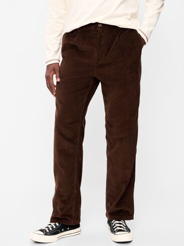 Old Navy 90's Loose Corduroy Pants - Coffee Grounds in Kuwait