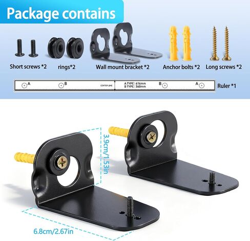HW-K360/ZA Wall Mount Compatible with Samsung Soundbar HW-K360/ZA in Saudi Arabia