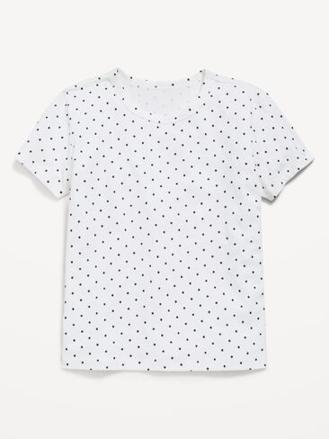 Old Navy Softest Short-Sleeve T-Shirt for Girls - Polka Dot in Kuwait