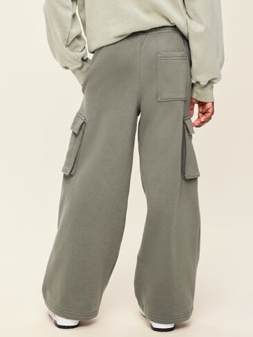 Old Navy Baggy Cargo Sweatpants for Boys - Dill Caper in Kuwait