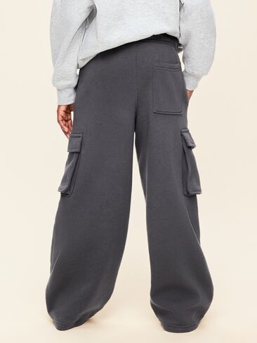 Old Navy Baggy Cargo Sweatpants for Boys - Gray in Kuwait