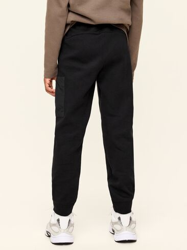 Old Navy Dynamic Fleece Utility Jogger Sweatpants for Boys - Black Jack in Kuwait