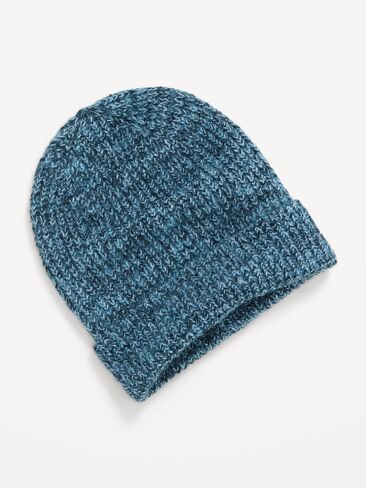 Old Navy Ribbed Beanie for Women - Blue Wing Teal in Kuwait