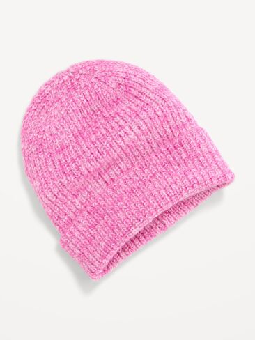 Old Navy Ribbed Beanie for Women - Royal Burgundy in Kuwait