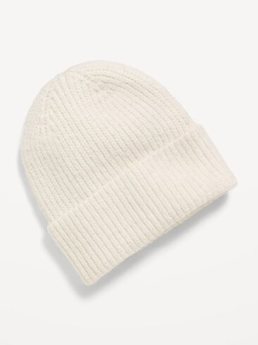 Old Navy Ribbed Beanie for Women - Creme De La Creme in Kuwait