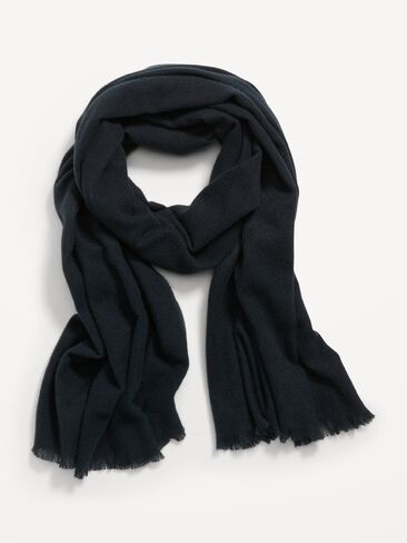 Old Navy Flannel Printed Scarf - Black Jack in Kuwait